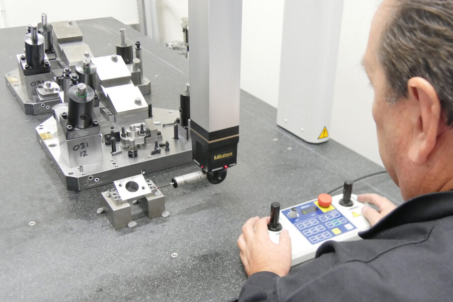 A Hyfore inspector providing CMM inspection services